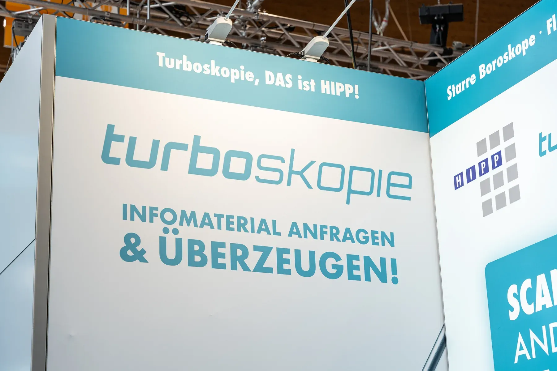 Messedesign für Endoskope von Hipp Endoskopie Service
