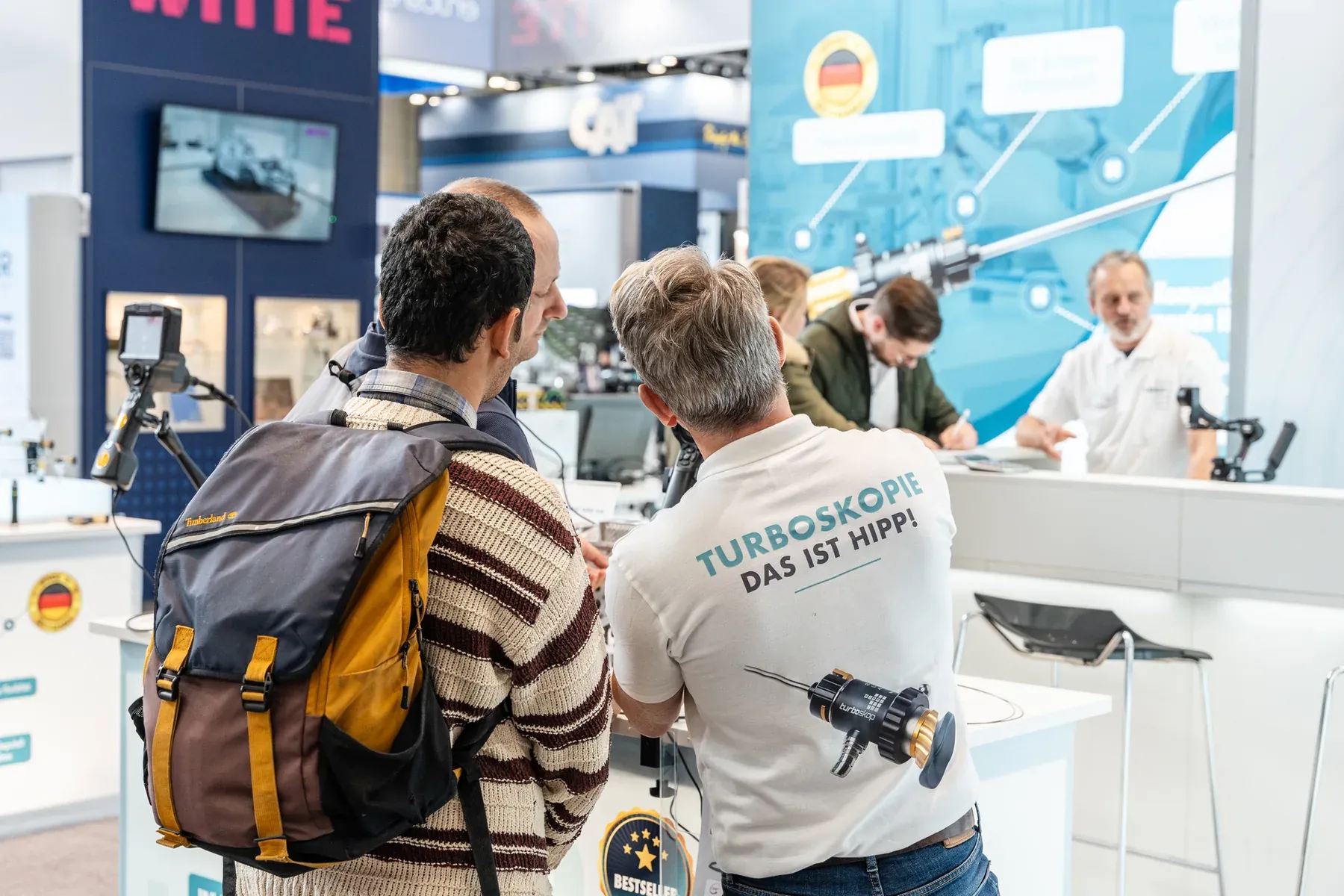 Messeplanung und Messestand-Konzept für Hipp Endoskopie Service