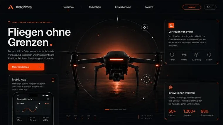 AeroNova · Drohnentechnologie