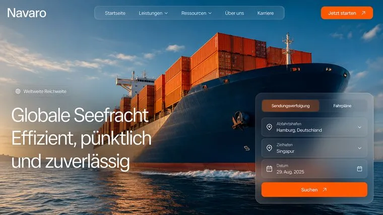 Navaro · Logistik & Seefracht